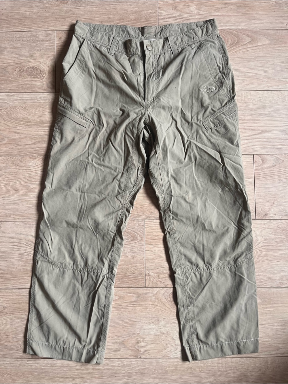 Men's Lightweight North Face Khaki Cargo Pants